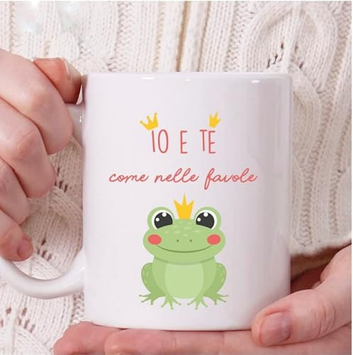 Selezione Cartoleria Varzi Dal 1956 Tazza In Ceramica Rana Io E Te Come Nelle Favole