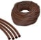 UKCABLE-TIES Flexible PVC Earth Cable Sleeving Brown 5M Electrical Cable Wire (3mm)