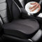 UVCMDUI Sitzerhöhung Auto Erwachsene Keilkissen Auto, 10 cm Memory Foam Auto Sitzkissen Fahrersitz Autositzkissen, Tragbare Steißbein Sitzkissen für Bürostuhl, Rollstuhl,Schwarz
