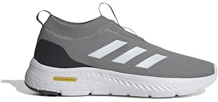 adidas Hombre Cloudfoam Move Sock Shoes, Grey Three/Cloud White/Carbon, 44 2/3 EU