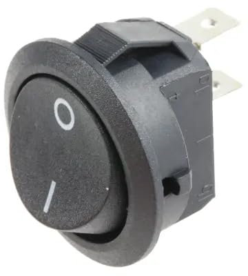 Marquardt Tafelmontage Wippschalter, 1-poliger Ein/Ausschalter Ein-Neutral-Aus, 12 A, IP 40-1881.1106