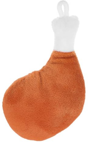 HEMOTON Plüsch-hühnerkeule Anhänger Hängende Form Aus Pp-Baumwolle Kompakt Und Tragbar Sorgfältig Verarbeitet Vielseitig Einsetzbar