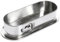 BirnePower Springform Backform Kuchenform Kastenform Tortenform mit Flachboden Käsekuchenform Blechform Zinkblech Silber rechteckig 34 x 12 cm