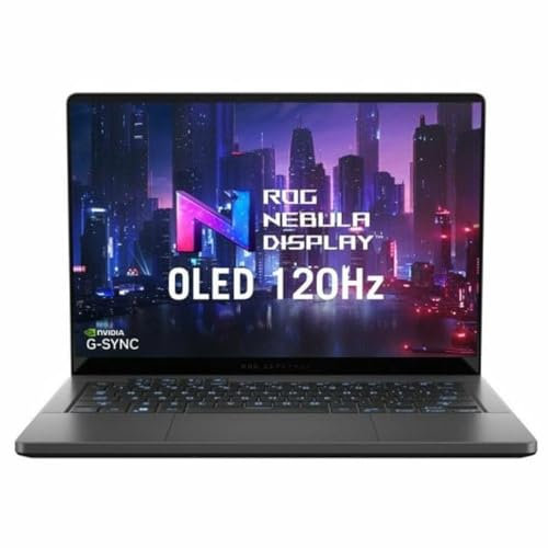 ASUS ROG Zephyrus G14 OLED GA403UI-QS049 Laptop 35,6 cm (14 Zoll) 32 GB RAM 1 TB SSD Nvidia Geforce RTX 4070 QWERTY Spanisch