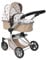 Bayer Chic 2000® 2in1 Puppenwagen Mika – Bärchen Beige – faltbar – höhenverstellbarer Griff 47-80 cm – modernes Gestell – Puppen bis 52 cm – 4-8 J.