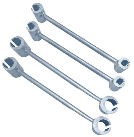 HGZLQKD 4pcs Door Hinge Gap Adjustment Wrench Ergonomic Hand Tool Multipurpose for Standard Door Hinges