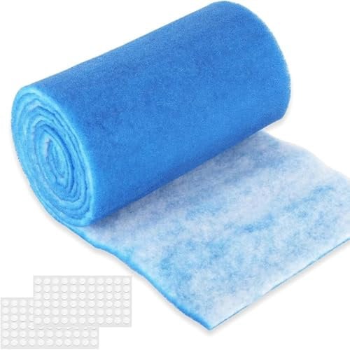Wonninek Air Vent Filters Kit 12 x 132 Air Conditioner Filters Roll MERV 8 Cut to Size Electrostatic Floor Vent Filters for AC HVAC Furnace Grilles and Mobile Home