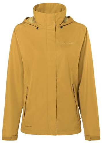 VAUDE Regenjacke Damen leicht - Women's Escape Light Jacket, wasserdichte Outdoor-Jacke, atmungsaktiver Windbreaker mit Kapuze, Klimaschonende Wanderjacke