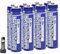 BK-30AAABU Ni-MH Piles Rechargeables AAA 300mah 1,2v pour téléphone sans Fil Gigaset, Pile AAA 300mah Batterie téléphone pour Panasonic, Lot de 8