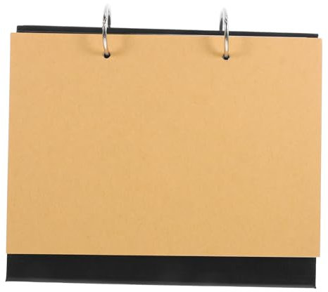 Gadpiparty DIY Blankes Schreibtisch Kalender Office Table Kalender Planer Office Memo Pad School Monatlicher Planer 2-ring Binder Diy-kalender Für Home Office
