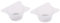 1 Pair UA-90001-02-KP-45 Cup Paint Purifying Cup Model Tools Parts