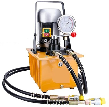 Pompe hydraulique électrique électrovanne trois Circuits d'huile pompe hydraulique électrique pompe à huile hydraulique haute pression Conception humanisée(Toggle switch)