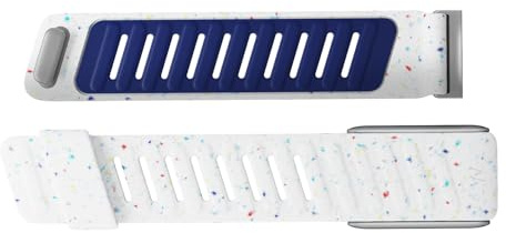 WHOOP MG SportFlex – Wasserfestes, schweißbeständiges Silikonarmband für Gesundheits-, Fitness- und Wellness-Wearables – EKG-kompatibel – Nicht kompatibel mit Gen 4 – Flurry