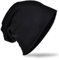 Miobo Jersey Slouch Beanie Unisex Herren Damen Mütze Trend Schwarz-M