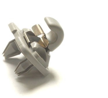Original Audi Soporte para parasol Color Gris – 8 W085 7562 a J50