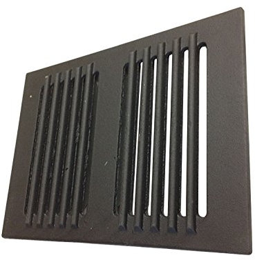 Grillrost aus Gusseisen für Pellet-Öfen und Kamine 34 x 24,8 cm Clam