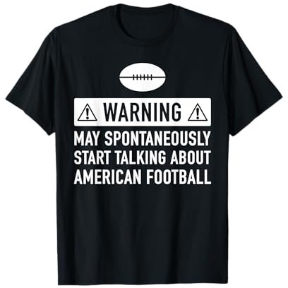 American Football Geschenk Idee T-Shirt