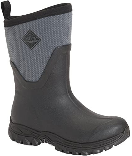 Muck Boots Damen Women's Arctic Sport 2 Mid Stiefel, schwarz grau, 37 EU