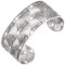 Offene Armspange Ginkgo Ginkoblatt Silhouetten Armband Armreif aus Edelstahl