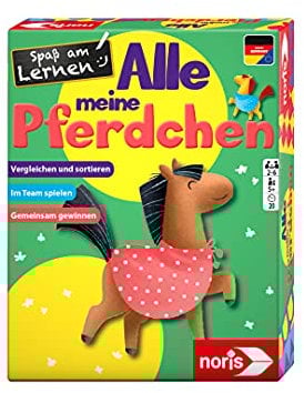 Noris - Spaß am Lernen, Alle meine Pferdchen, das kooperative Pferdespiel mit Lerncharakter, ab 5 Jahren