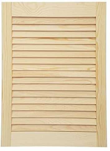 Generico Antina A Persiana Aperta in Legno Massello di Pino Netto Europeo Varie Misure - Misura Disponibile: H 435 x L 295 ANP4329P