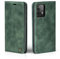 LBH Handyhülle für Samsung Galaxy A52 / A52 5G / A52s 5G in Grün mit Karten- und Geldfach Smartphone Hülle mit Standfunktion Flip Case Schutzhülle Magnetverschluss Vintage