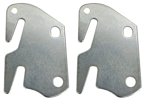 YYANGZ Set di 4 ganci per letti in legno, 4 pezzi, con perni, per telaio letto, testiera, pediera, gancio per letto