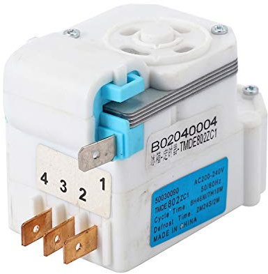 Oewnvmd Temporizador de descongelación Universal AC 200-240V TMDE802ZC1 3018100310 J Dispositivo de refrigeración para Todas Las Partes refrigerador 220V