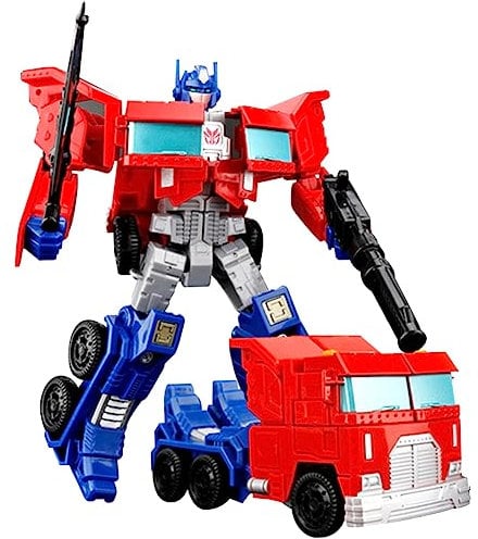 Ksopsdey Optimus Prim-e Action Figure, 2 in 1 Trans-formers Figure Optimus Prim-e Transforming Toys,Flexible Toys for Kids Ages 3 and Up