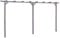 BaraSh Garten-Pergola Grau 400x40x205 cm Imprägniertes Kiefernholz TerrassenüBerdachung Holz Pergola Bausatz Pergola Holz Freistehend