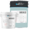 RMS Florprime Water Based Epoxy Resin Concrete Floor Primer Undercoat Sealer | High-Strength, Durable, and Low Odour | Ideal for Garage, Workshop, Factory, Warehouses etc | Clear Gloss