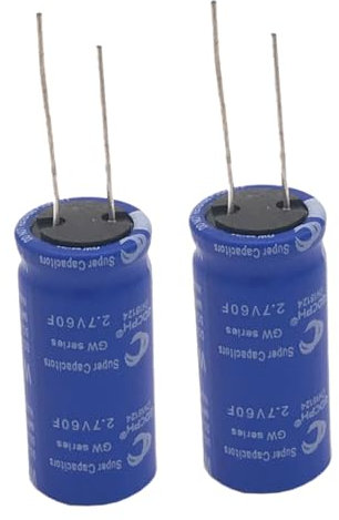 CAXUSD 1pc Super Capacitor for Backup Energy Storage for Cmos and Electrical Devices and Sturdy Design