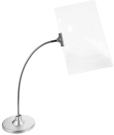 WATIIFUFU 4-fache Lupe Mit Ständer Kompakte Tischlupe Zum Lesen Basteln Und Für Den Computerbildschirm