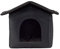 Hemore Hundehaus im Freien wetterfeste Haustierhöhle Katzenhaus Winter warmes Tierheim 35x33x30 cm, Hundehöhle, Hundehaus