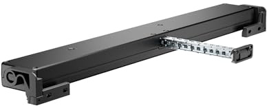 LIWIN L40 24V Linearantrieb für Dachfenster | Elektrischer Fensteröffner mit 400N Kraft | Automatischer Fensteröffner & Fensterschließer | Kettenantrieb 200-500mm Hub | Fensterantrieb (Schwarz, 230V)