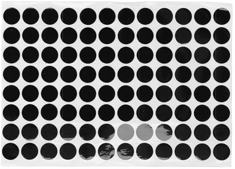 Billardtisch-Markierung Spunkte mit Klaren Position Ierungs Punkten, 96 Stück Billard-Spot-Aufkleber für Genauigkeit, Pool-Ball-Positions-Aufkleber für Turniere und Praxis