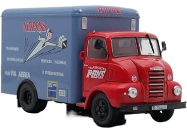 Modélisme De Véhicules à Moteur 1:43 pour Ebro B35c 1964 Camion De Fret Logistique Modèle Voiture en Alliage Voiture Garage Scène Modèle Voiture Classique Voiture Miniature