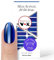 Original Miss Sophie UV Gel-Nagelfolien in Chrome Blue I Hot Chrome UV Collection I 20 Gel Strips für Finger- & Fußnägel I Stilvolle Fingernägel-Folie mit Chrome-Effekt I Nagellack zum Aufkleben