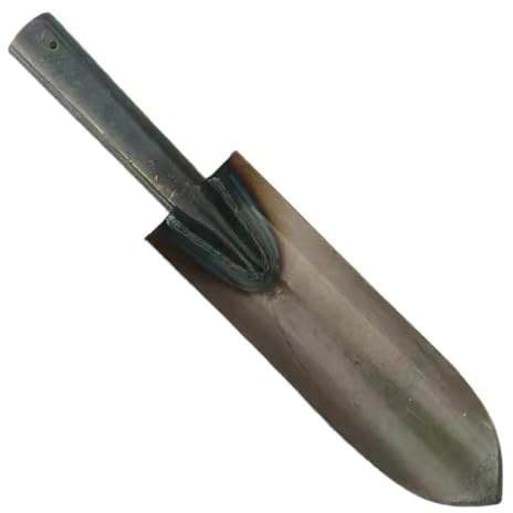 FONDOTIN Pala De Jardinería De Acero Alargada para Exteriores, Herramienta para Césped y Deshierbe, Pala Estrecha Resistente para Jardín, Excavación y Trasplante Huertos y Patios