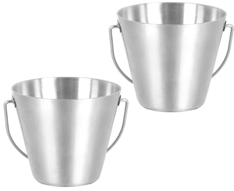 jojofuny 2pcs Stainless Steel Mini Egg Rack Steamed Egg Holder Container for Refrigerator Kitchen Use