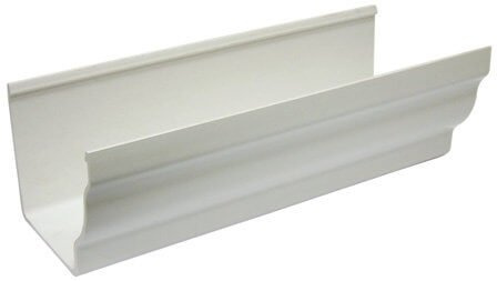 FloPlast Ogee Gutter 4M White