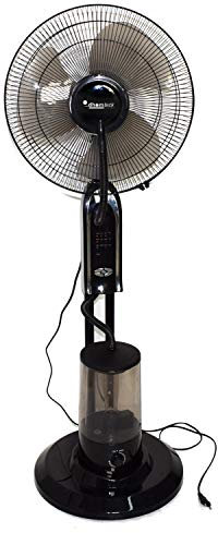 Ventilatore con nebulizzatore timer e telecomando estate raffrescamento