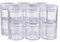 BENECREAT 12 Pack 40ml Empty Clear Plastic Bead Storage Container jar with Rounded Screw-Top Lids for Beads, Nail Art, Glitter, Make Up, Cosmetics and Travel Cream