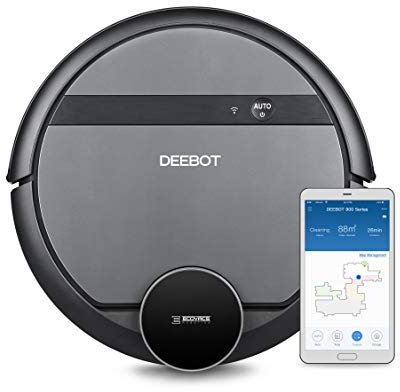 ECOVACS Robotics DEEBOT 901 Saugroboter – Leistungsstarker Staubsauger Roboter mit intelligenter Laser Navigation & MAX-Modus – Akkusauger mit Alexa- & Appsteuerung