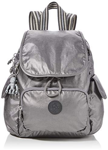 Kipling Damen City Pack Mini Rucksack Schwarz (Carbon Metallic)
