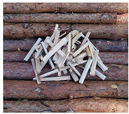30 kg Anzündholz TROCKEN Brennholz Kaminholz Anfeuerholz Anmachholz Kiefer/Fichte
