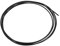 sourcing map Nylon-Flexschlauch, 2 mm Innendurchmesser x 4 mm Außendurchmesser, 3 m, PA6 Nylonschlauch, pneumatische Luftbremsschläuche für Flüssigkeitsübertragung, schwarz