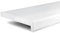 TJ Fensterbank Innen I 10 cm x 70 cm I weiß I hochwertige PVC Fensterbank mit Seitenabschluss I Fensterbrett kratzfest & feuchtigkeitsundurchlässig I pflegeleichter & langlebiger Fenstersims für Innen