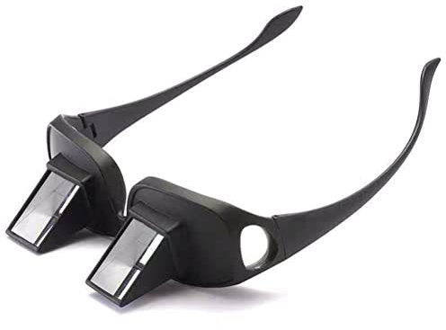 TIANTIAN Bed Lazy Lesebrille Prismenbrille Horizontaler Spiegel Universal Liegen Kurzsichtigkeit Verwendbar zum Liegen, Lesen und Fernsehen (L)