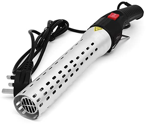 joeji's Kitchen Electric BBQ Charcoal Lighter 2000W - Powerful and Quick Fire Igniter with Angled Safety Handle - CO2 Free Odourless Firelighter for Starting Grill Embers or Wood Fire